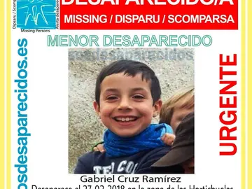 Imagen del niño desaparecido en Níjar Imagen del niño desaparecido en Níjar