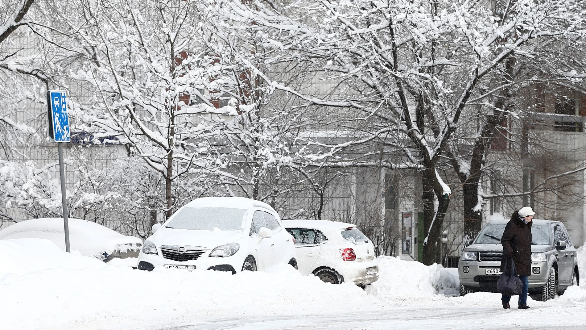 Nieve en Rusia Nieve en Rusia