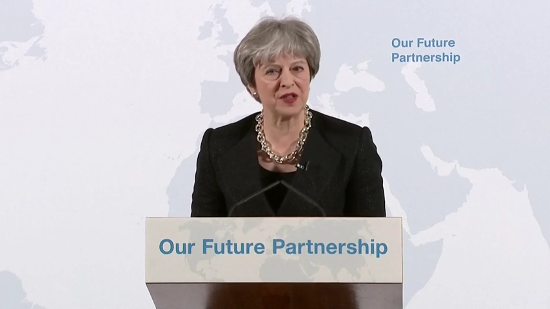 Theresa May presenta sus cinco líneas rojas sobre el 'Brexit' Theresa May presenta sus cinco líneas rojas sobre el 'Brexit'