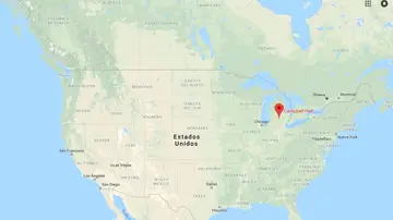 Ubicación del edificio Campbell Hall de la Universidad Central de Míchigan Ubicación del edificio Campbell Hall de la Universidad Central de Míchigan