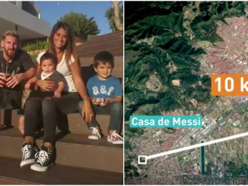 la casa de Messi cerca de El Prat