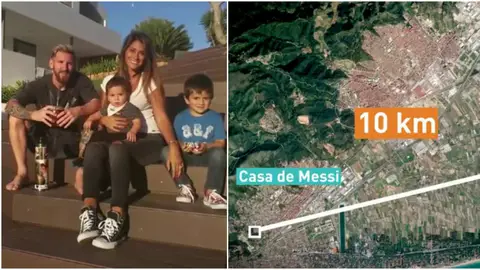 la casa de Messi cerca de El Prat la casa de Messi cerca de El Prat