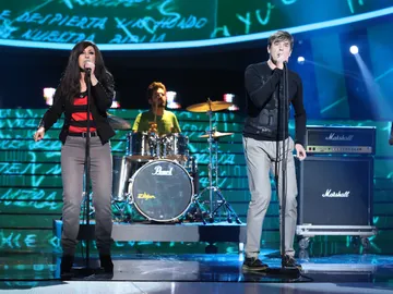 Pepa Aniorte y Javier Ojeda crean un magnífico Efecto Mariposa con su éxito 'No me crees' en la gran final de 'Tu cara me suena' Pepa Aniorte y Javier Ojeda crean un magnífico Efecto Mariposa con su éxito 'No me crees' en la gran final de 'Tu cara me suena'