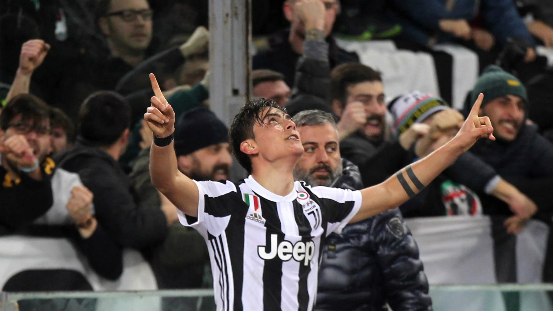 Dybala celebra un gol Dybala celebra un gol