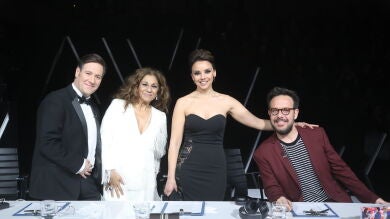 El bonito homenaje al jurado de la sexta edición de 'Tu cara me suena' en la gran final