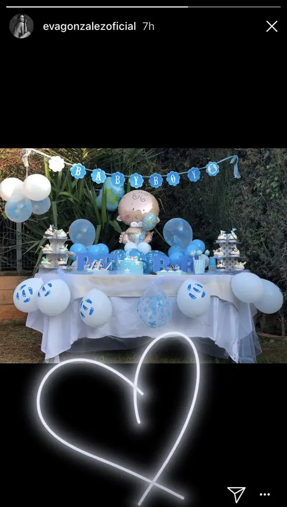 Eva González celebra un 'baby shower' para su hijo