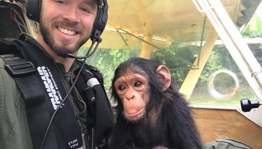 Mussa y el piloto que la rescató