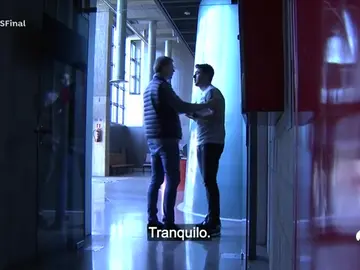 Un agobiado David Amor, a punto de tirar la toalla en antes de su actuación en gran final de la sexta edición 'Tu cara me suena' Un agobiado David Amor, a punto de tirar la toalla en antes de su actuación en gran final de la sexta edición 'Tu cara me suena'