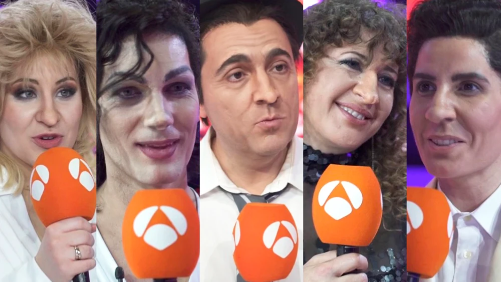 Lucía Gil, Fran Dieli, Raúl Pérez, La Terremoto de Alcorcón y Diana Navarro hacen balance de su experiencia en la sexta edición de 'Tu cara me suena' Lucía Gil, Fran Dieli, Raúl Pérez, La Terremoto de Alcorcón y Diana Navarro hacen balance de su experiencia en la sexta edición de 'Tu cara me suena'