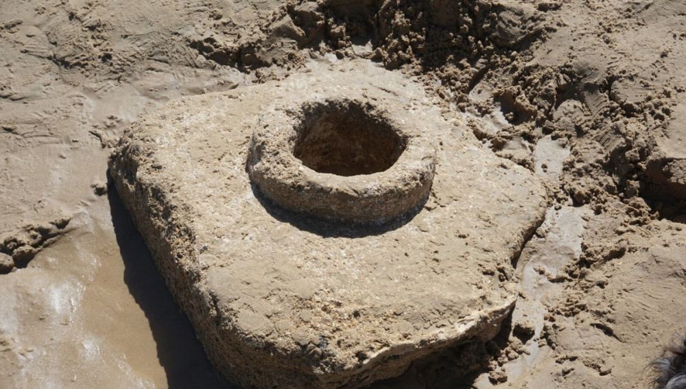 Restos del acueducto en Cortadura