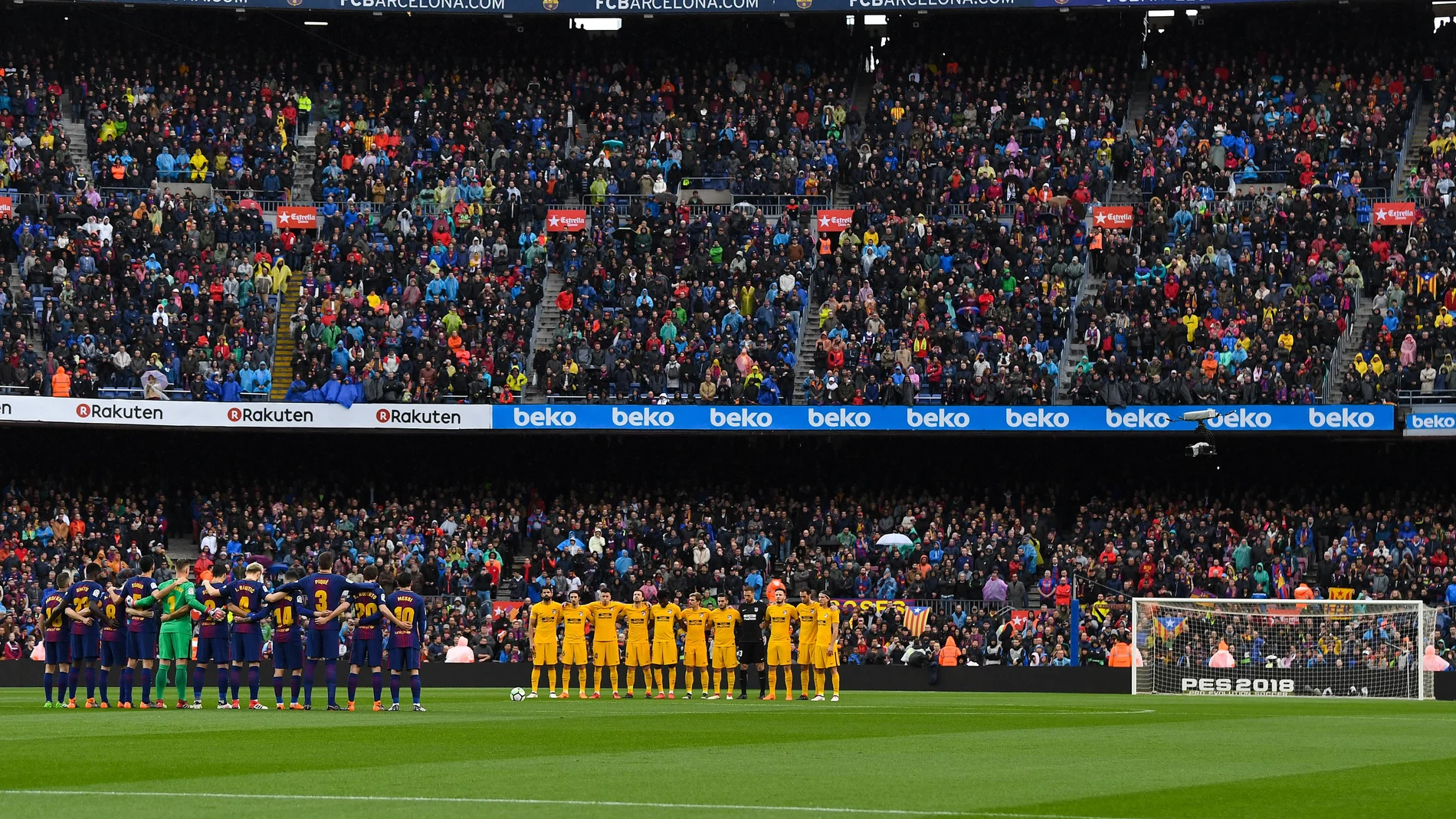Homenaje del Camp Nou a 'Quini' Homenaje del Camp Nou a 'Quini'