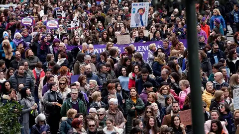 Manifestación de mujeres en Vigo Manifestación de mujeres en Vigo