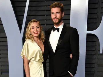 Miley Cyrus y Liam Hemsworth Miley Cyrus y Liam Hemsworth