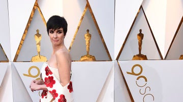 Paz Vega en la alfombra de los Oscar 2018