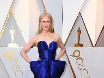 Nicole Kidman en la alfombra roja de los Oscar 2018