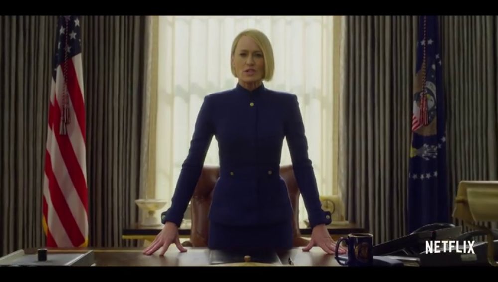 Claire Underwood toma el control de 'House of Cards'