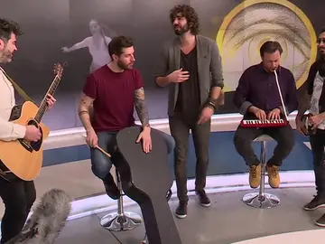 El grupo de indie Izal presenta nuevo disco en Atresmedia El grupo de indie Izal presenta nuevo disco en Atresmedia