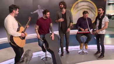 Izal presenta disco en Atresmedia: 