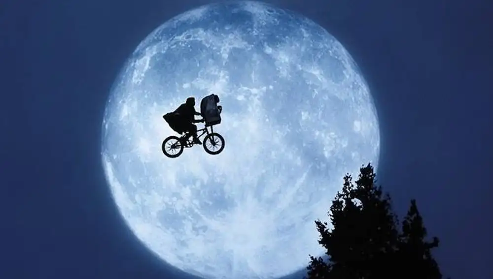 Fotograma de 'E.T., el extraterrestre'