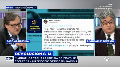 Paco Marhuenda, sobre el 'tuit' que le tachaba de machista: 