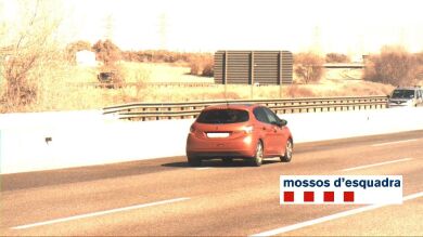 Detenido un conductor de 22 años por circular a 178 Km/h y sin permiso de conducir en Girona