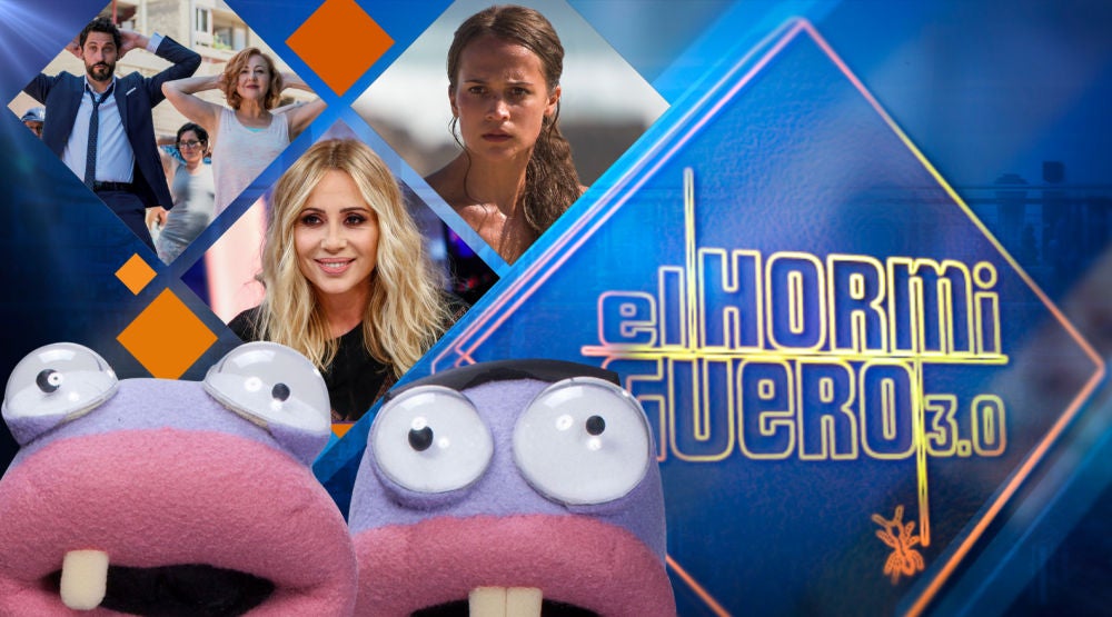 Carmen Machi, Paco León, Marta Sánchez y Alicia Vikander visitan 'El Hormiguero 3.0'