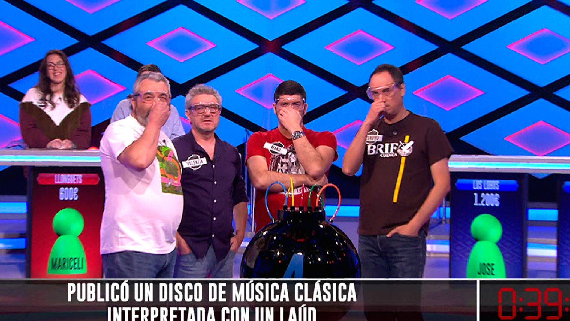 'Los Lobos' se despistan con una pregunta musical