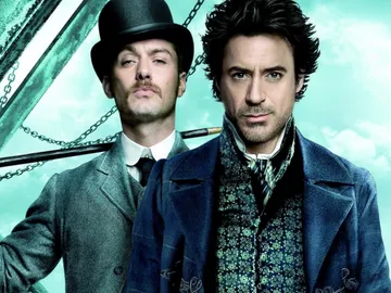Jude Law y Robert Downey Jr. en 'Sherlock Holmes' Jude Law y Robert Downey Jr. en 'Sherlock Holmes'