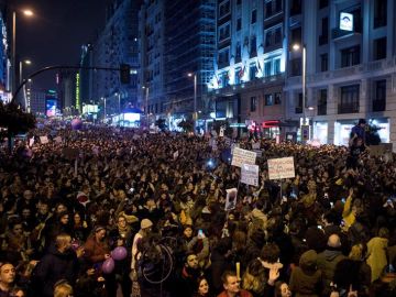 Manifestación feminista 8 de marzo Madrid