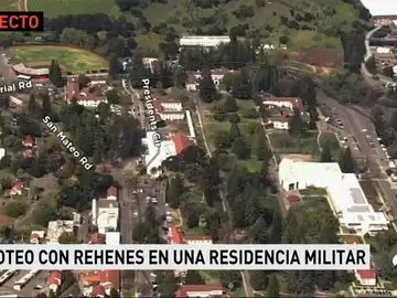 Tiroteo con al menos tres rehenes en una residencia militar de California Tiroteo con al menos tres rehenes en una residencia militar de California