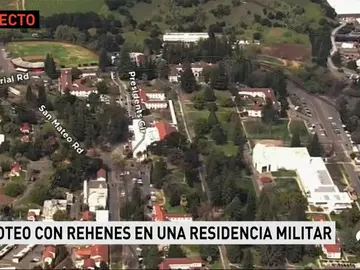 Tiroteo con al menos tres rehenes en una residencia militar de California Tiroteo con al menos tres rehenes en una residencia militar de California