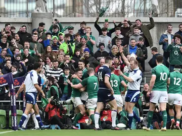 Irlanda celebra un ensayo ante Escocia Irlanda celebra un ensayo ante Escocia