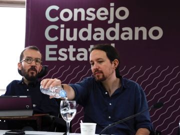 Pablo Iglesias y Pablo Echenique