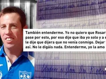 'El Chicle' manda una carta a sus padres: "Me van a pedir homicidio, pero tranquilos, a los siete años ya estaría fuera" 'El Chicle' manda una carta a sus padres: "Me van a pedir homicidio, pero tranquilos, a los siete años ya estaría fuera"