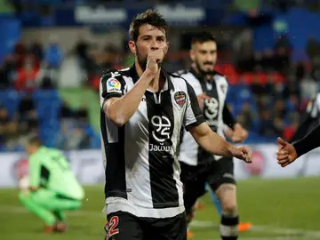 Coke celebra un gol Coke celebra un gol