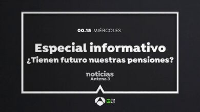 Este miércoles a las 00:15 horas, especial informativo sobre las pensiones