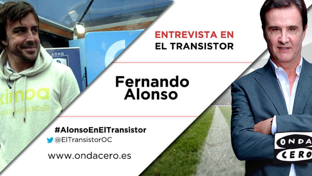 Fernando Alonso en El Transistor