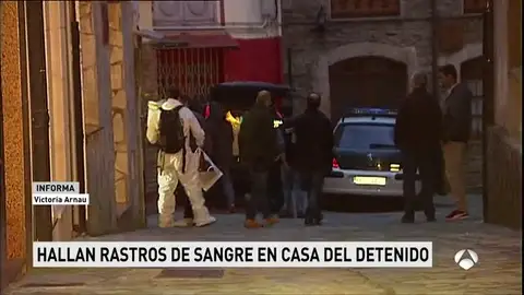 Hallan restos de sangre en la casa del detenido por la muerte de Paz Fernández Hallan restos de sangre en la casa del detenido por la muerte de Paz Fernández