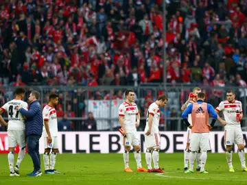 Los jugadores del Hamburgo Los jugadores del Hamburgo