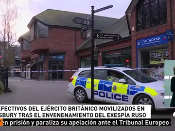 Casi dos centenares de efectivos del Ejército británico trabajan en el caso del esexpía ruso envenenado Casi dos centenares de efectivos del Ejército británico trabajan en el caso del esexpía ruso envenenado