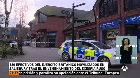 Casi dos centenares de efectivos del Ejército británico trabajan en el caso del esexpía ruso envenenado Casi dos centenares de efectivos del Ejército británico trabajan en el caso del esexpía ruso envenenado