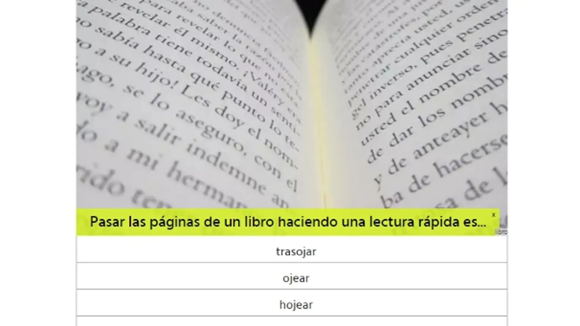 Test lengua