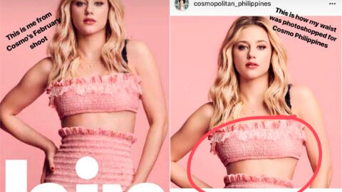 Lili Reinhart de 'Riverdale' en las fotos de Cosmopolitan Filipinas