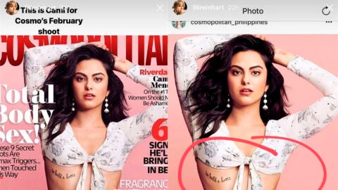 Camila Mendes de 'Riverdale' en las fotos de Cosmopolitan Filipinas