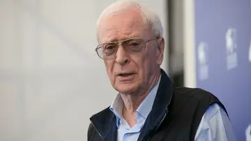 Michael Caine en una de sus últimas apariciones públicas Michael Caine en una de sus últimas apariciones públicas