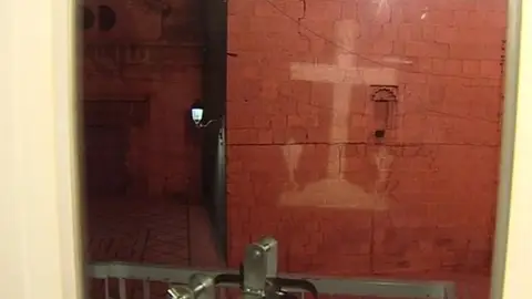 Cruz de los caídos proyectada en Callosa de Segura Cruz de los caídos proyectada en Callosa de Segura