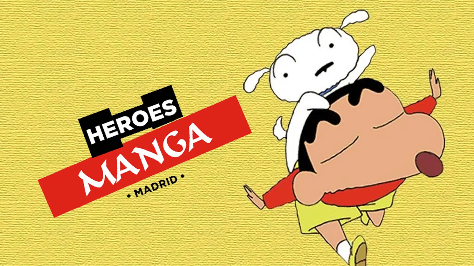 Shin Chan te invita al Héroe Manga de Madrid por su 15 aniversarios