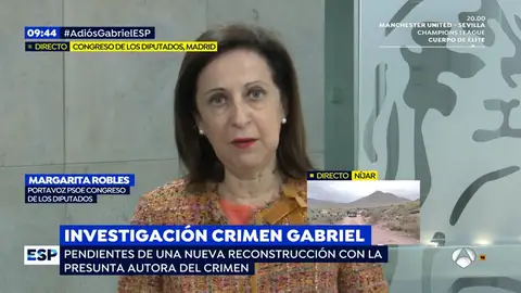 Robles, sobre el debate de la prisión permanente revisable en el Congreso: "Se produce por un cálculo electoral y de competencia entre PP y Ciudadanos" Robles, sobre el debate de la prisión permanente revisable en el Congreso: "Se produce por un cálculo electoral y de competencia entre PP y Ciudadanos"
