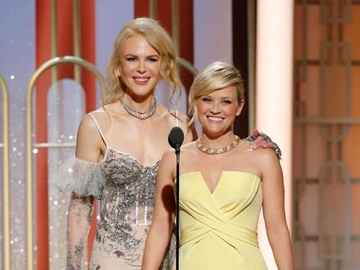 Nicole Kidman y Reese Witherspoon en la fiesta de HBO