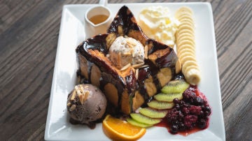 Con chocolate... ¡una delicia!